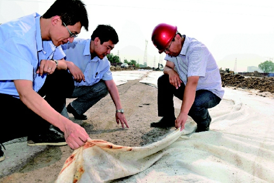 918博天堂股份建筑废弃物资源化设备为首钢资源公司再生品应用于北京长安街西延工程做贡献